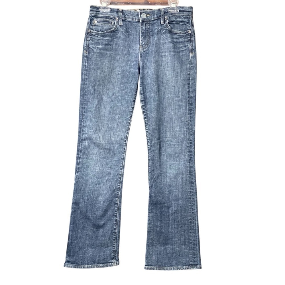KUT FROM THE KLOTH Mid-Rise Five Pocket Design Jeans SZ 6 - Picture 6 of 15